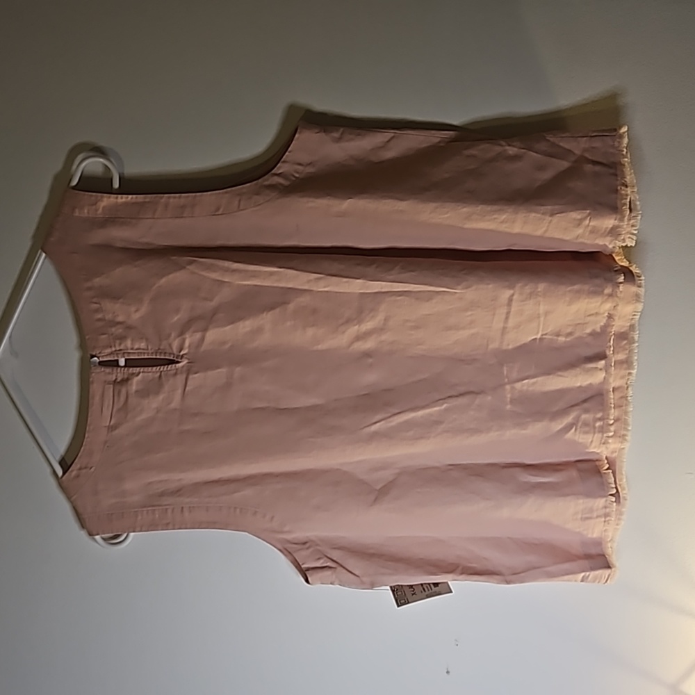 Liz Claiborne Light Pink Soft Comfortable Tank Top Size X-Large - Picture 12 of 13